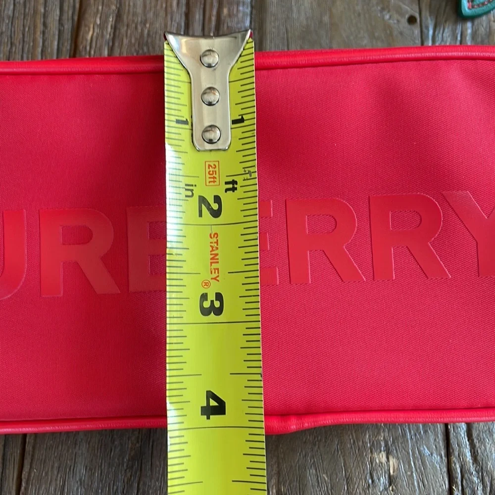 Burberry up-cycled red nylon crossbody NWOT - Picture 14 of 15